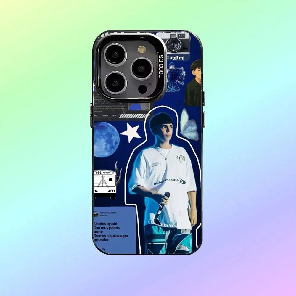 Singer t-Trueno Phone Case For iPhone17,16,15,14,13,12,11 Colorful Silver Phone case Funda Cover