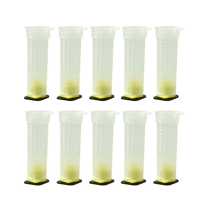 

A 200 pcs 78mm Anti-Bite Bee Queen Cage Protection Cover bee cage Cover Multi-Functional Cage Bee Equipment Beekeeping Tools