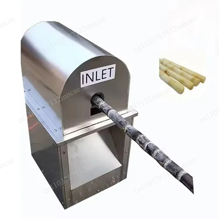 High Speed Commercial Sugarcane Peeling and Cutting Machine