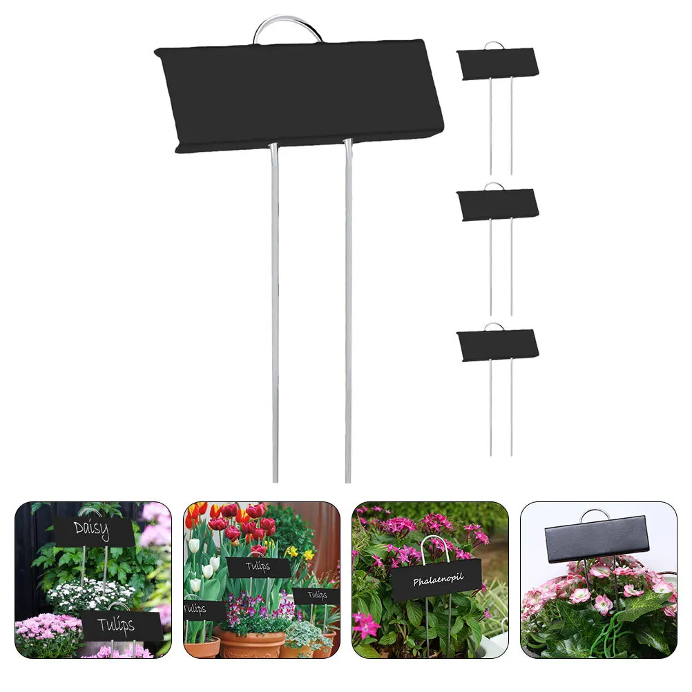 

4Pcs Metal Plant Markers Easy Insert Save Effort Avoid Injury Durable Gardening Art Farming Plant Markers Arch for Garden