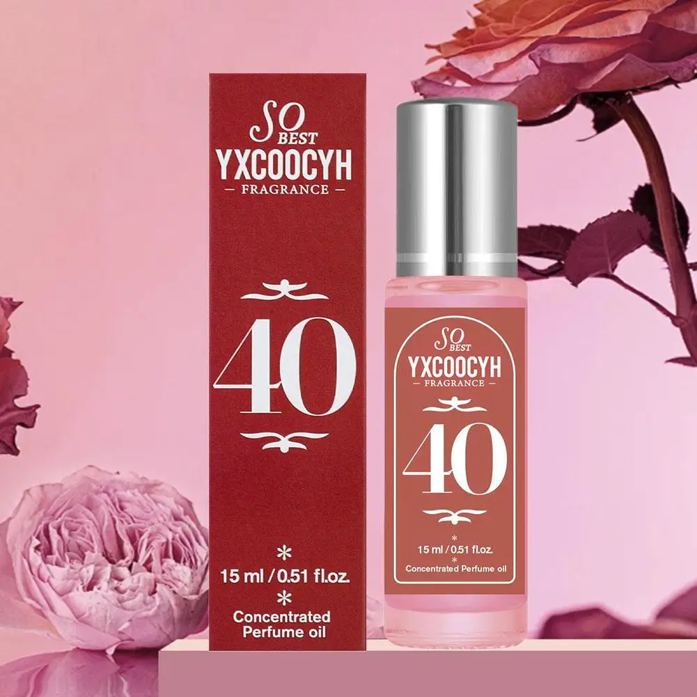 Brume corporelle de parfum en boule de 15ml avec huiles essentielles, Spray de parfum longue durée pour cheveux et peau, parfum corporel pour femmes