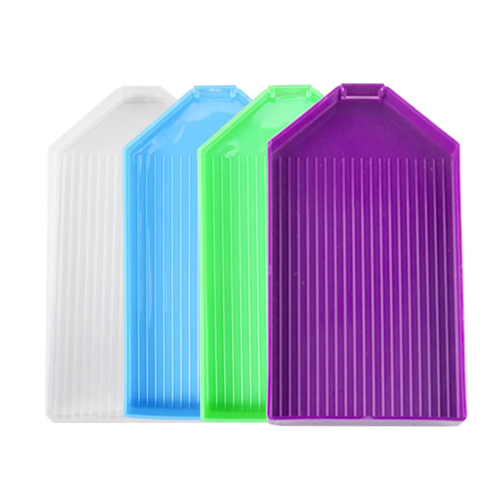 New Colourful Large Diamond Painting Tray for 5D Embroidery Accessories Storage Tools and Drill Storage Tray