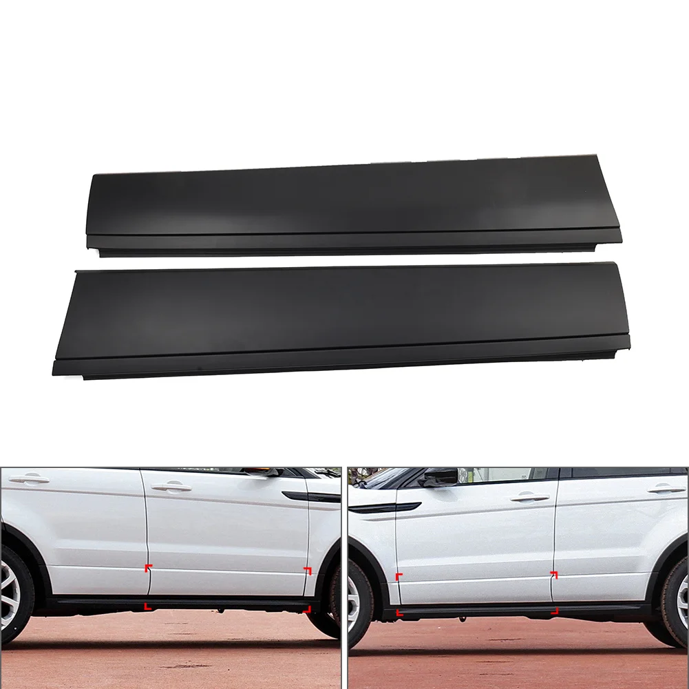 

Car Front Door Lower Side Protector Plate Cover For Land Rover Range Rover Evoque 2012 2013 2014 2015 2016 2017 2018 2019