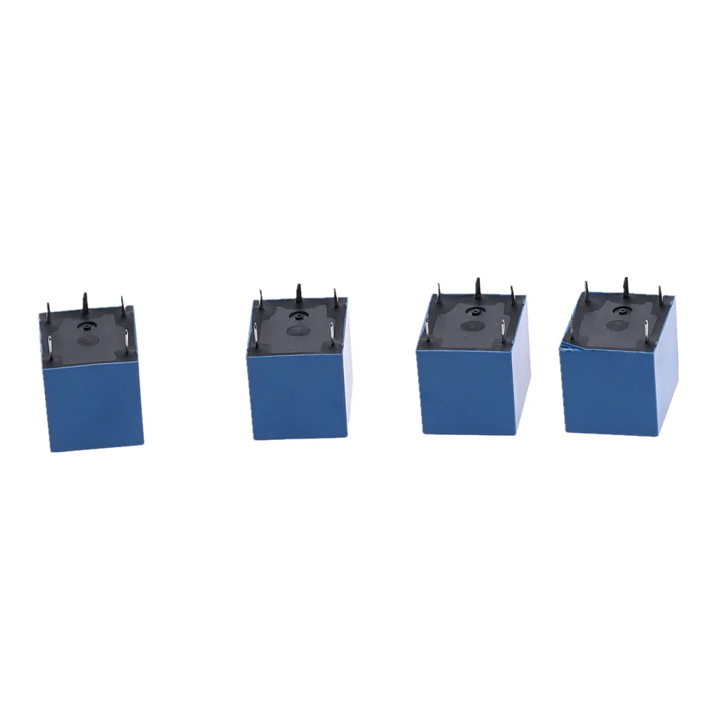 Mini módulo SRD-12VDC-SL-C DC, 3V, 5V, 12V, 24V, SPDT, 5 pines, bobina de plástico, relé de potencia, azul, 5 uds.