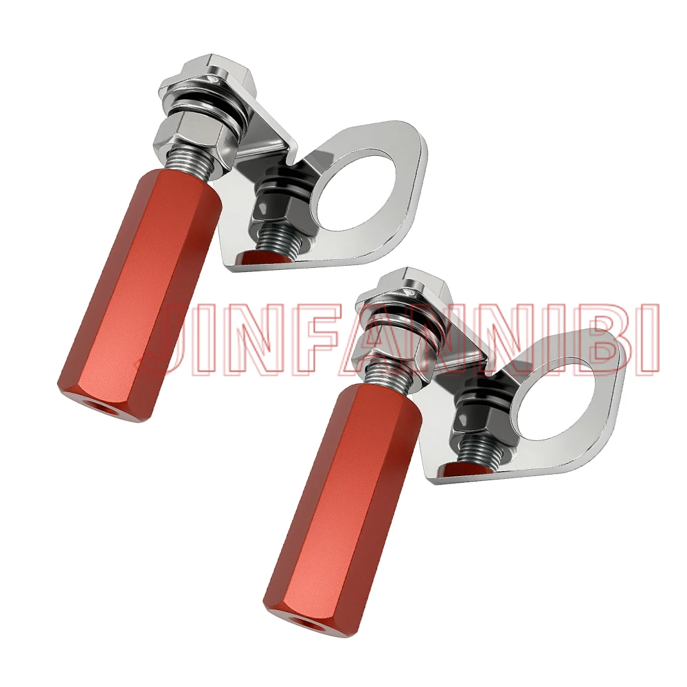 

2pcs Rear Axle Whip Mount Kit For Quick Install 1/4" Flag Pole Dirt Bike ATV UTV