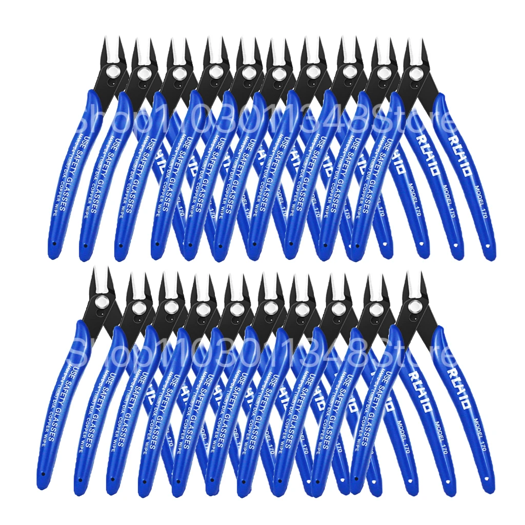 1/510/20pcs 170 Wishful Clamp DIY Electronic Diagonal Pliers Side Cutting Nippers Wire Cutter 3D Printer Parts