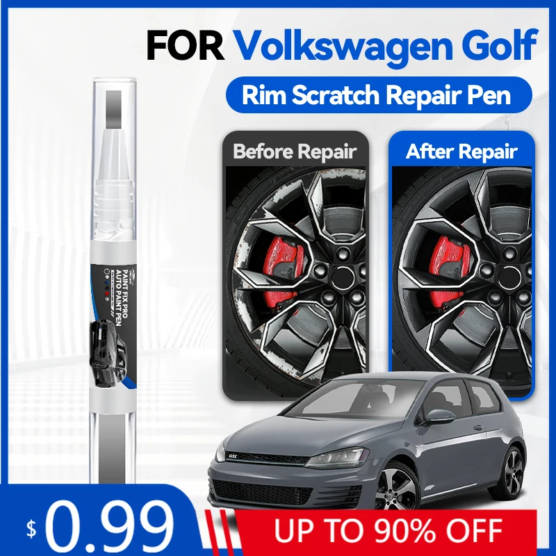 

Карандаш-корректор для колесных дисков Volkswagen Golf 1974-2025 (A2, A3, A4, A5, A6, A7, A8) – Ремонтный набор для удаления царапин, DIY
