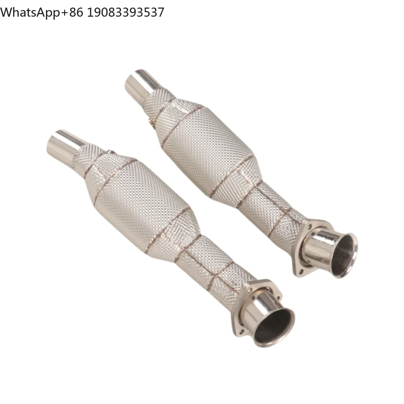 

High Flow 200 Cell Catted Downpope for Ferrari F430 4.3L 2005-2009 Stainless Downpipe