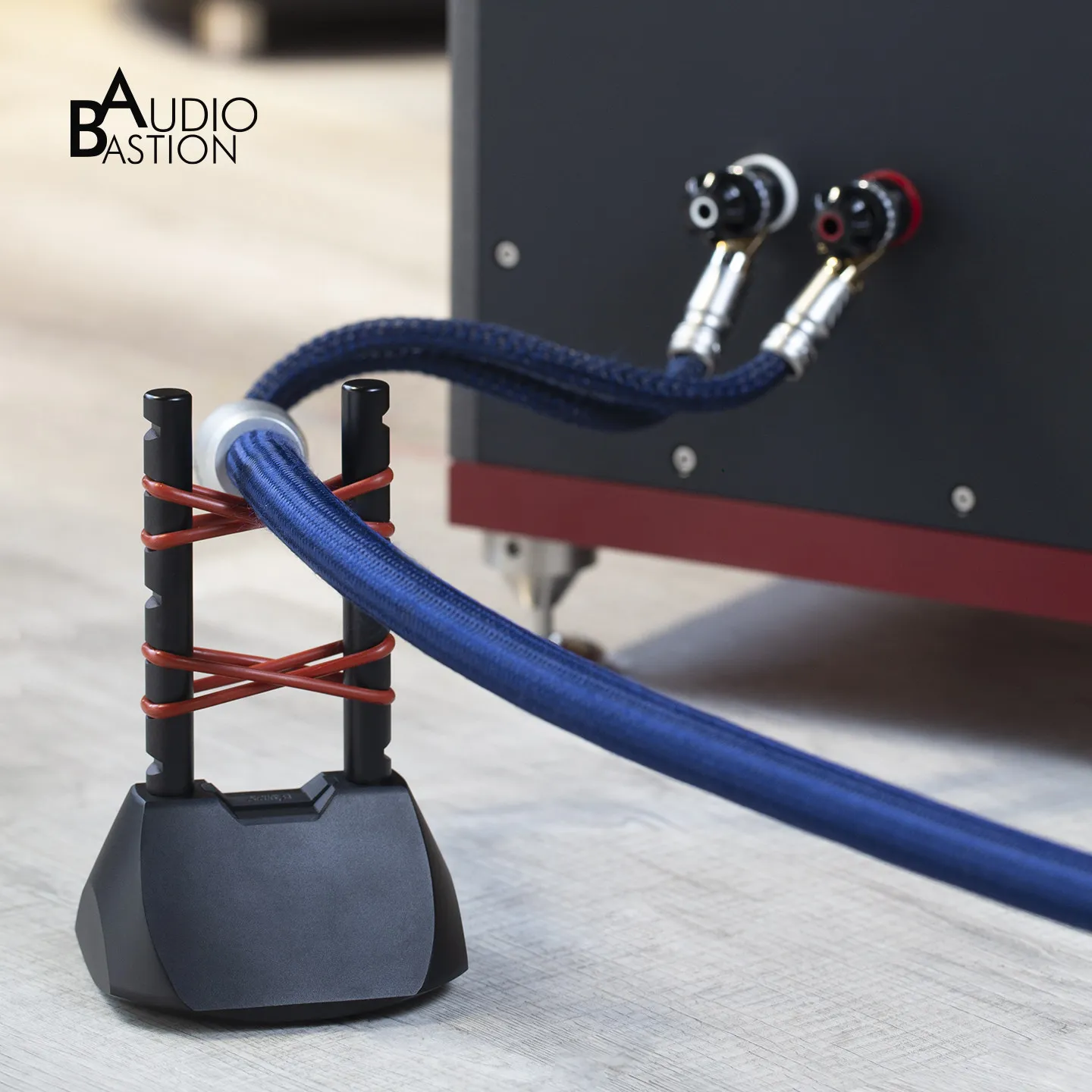 Audio wire bracket AudioBastion cable lifter shock absorber fever power speaker cable black lifting clip