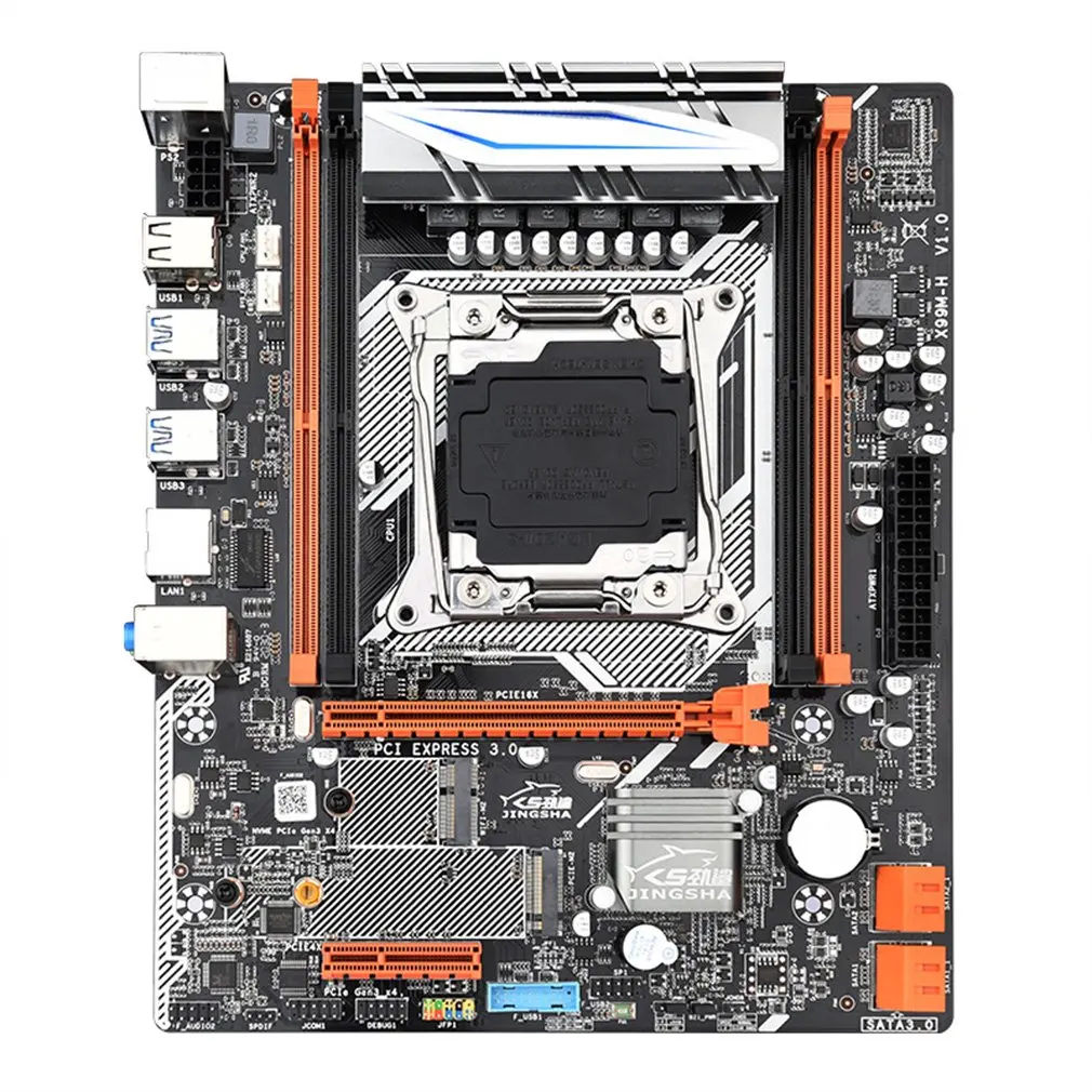 X99M-G2 Motherboard Set LGA2011 V3 V4 E5 Desktop Computer Motherboard DDR4 Memory M.2+M.2 Wifi Gigabit High Speed Network Card