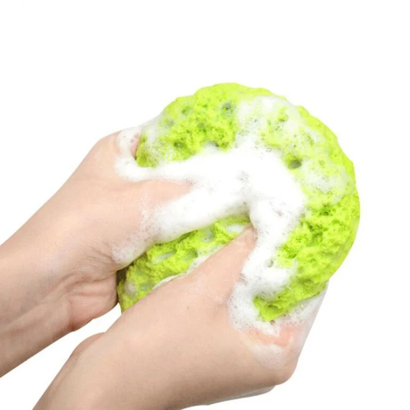 Honeycomb Bath Ball Scrubber Japan Wisp For Body Scrub Daddy Sponge Baby Soft Bath Foaming Sponge Bathroom Shower Cleaning Tools