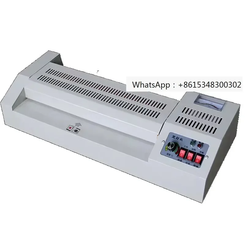 WD-320) Metal Cover Paper And Photo Hot And Cold Lamination A3 A4 Paper  Pouch Laminator