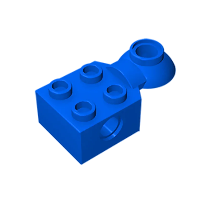 GDS-1089 Technical, Brick Modified 2 x 2 with Pin Hole, Rotation Joint Ball Half compatible with lego 48170
