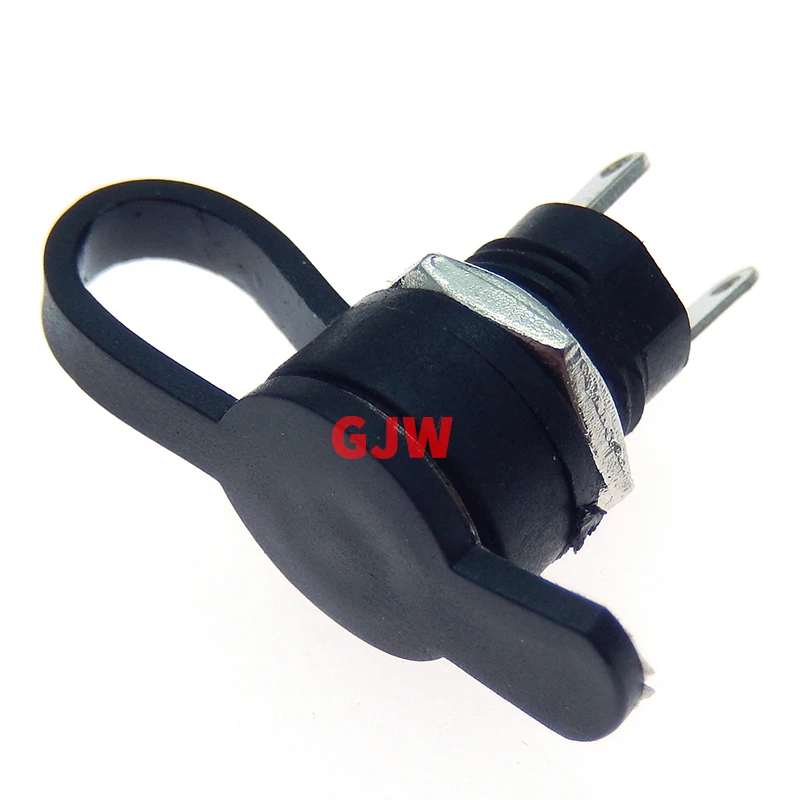 10PCS DC-022B 3A 12v for DC Power Supply Jack Socket Female Panel Mount Connector 5.5 mm x 2.1mm 5.5 mm x 2.5mm DC022B Connector