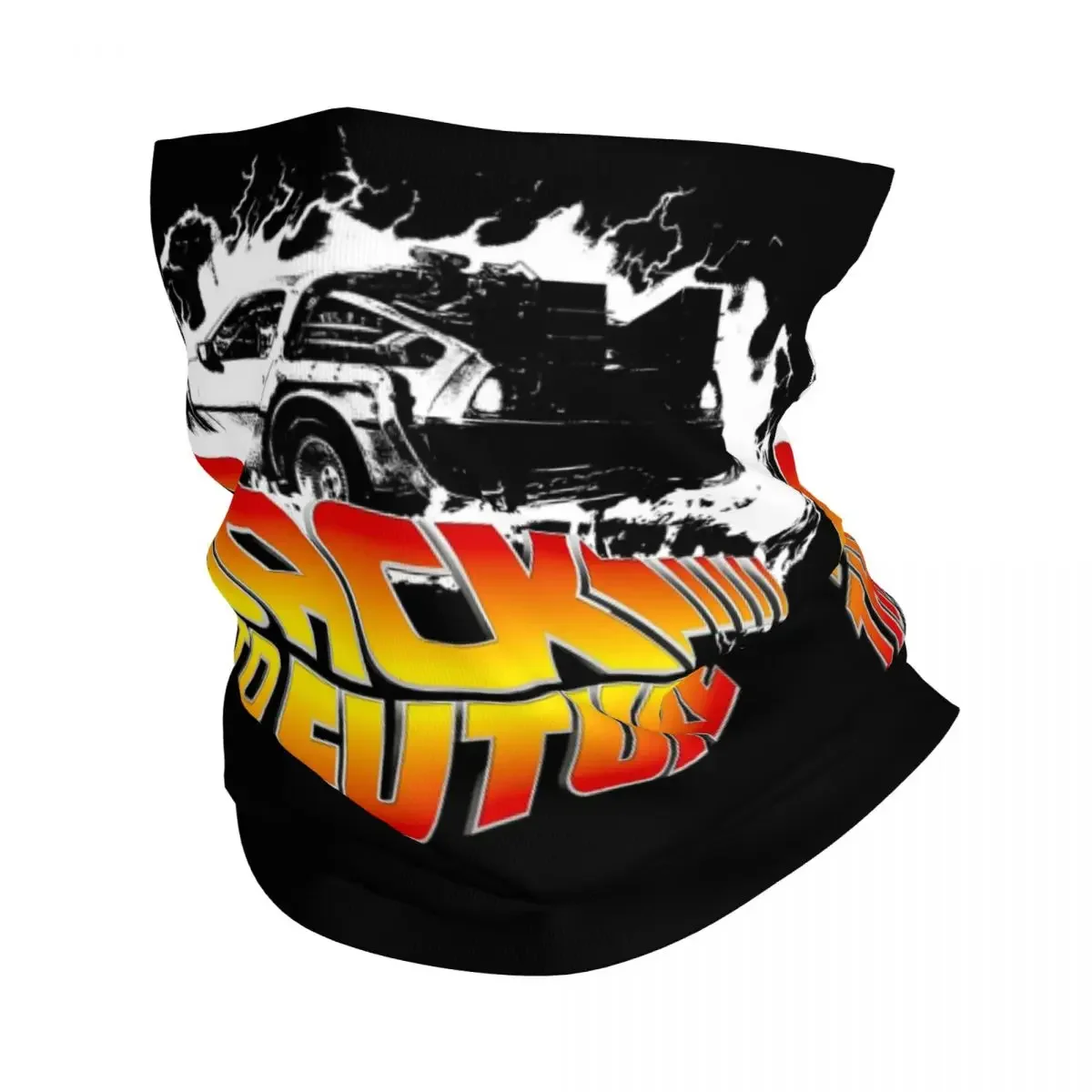 Back To The Future Bandana Neck Cover Printed Mask Scarf Warm Balaclava Riding Unisex Adult Winter