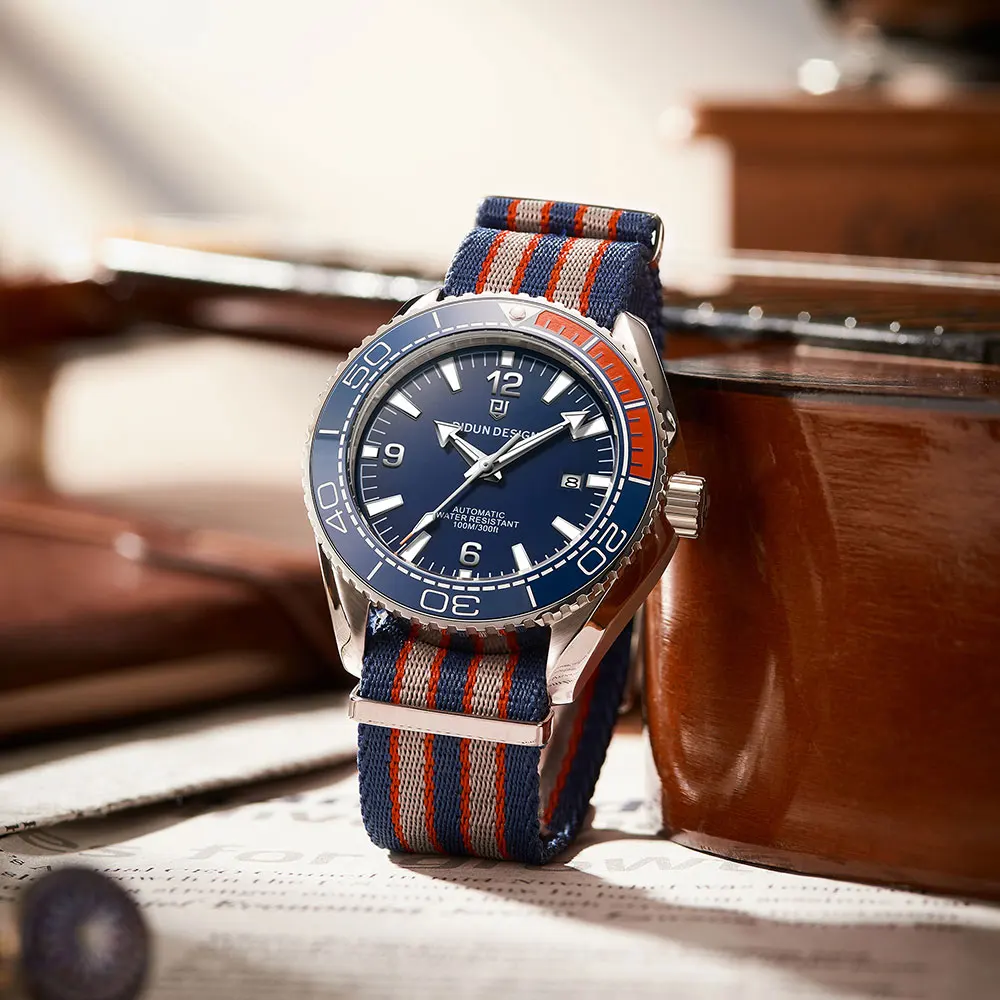 DIDUN 2025 New Men's Mechanical Watches Top Luxury Brand Men Automatic Watch For Men Diver Wristwatch Japan Miyota 8215 Movement