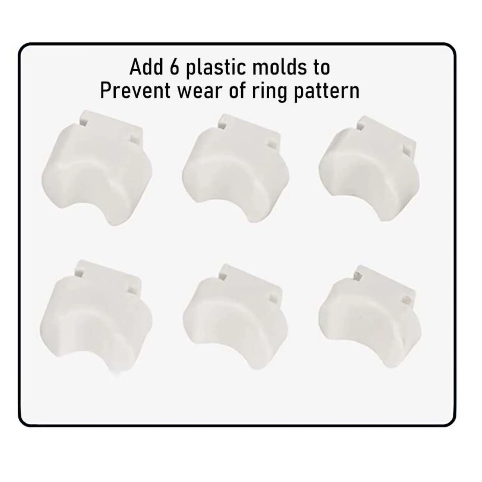 Moldes de nylon superiores para dobrador de anel, matrizes de nylon para ferramenta de dobra de anel