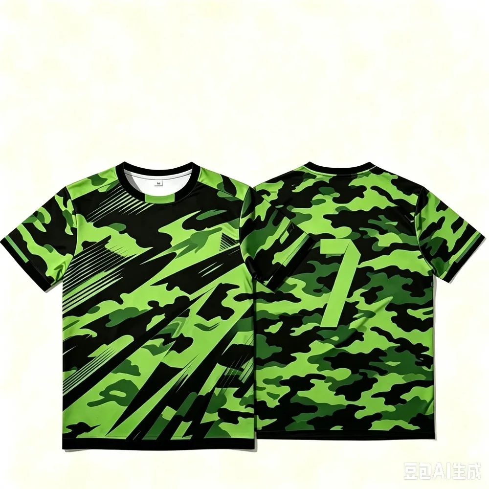The 90-minute Summer 3D Printed Pattern Children's Sportswear Jersey and T-shirt Is Suitable for Both Daily and Outdoor Wear