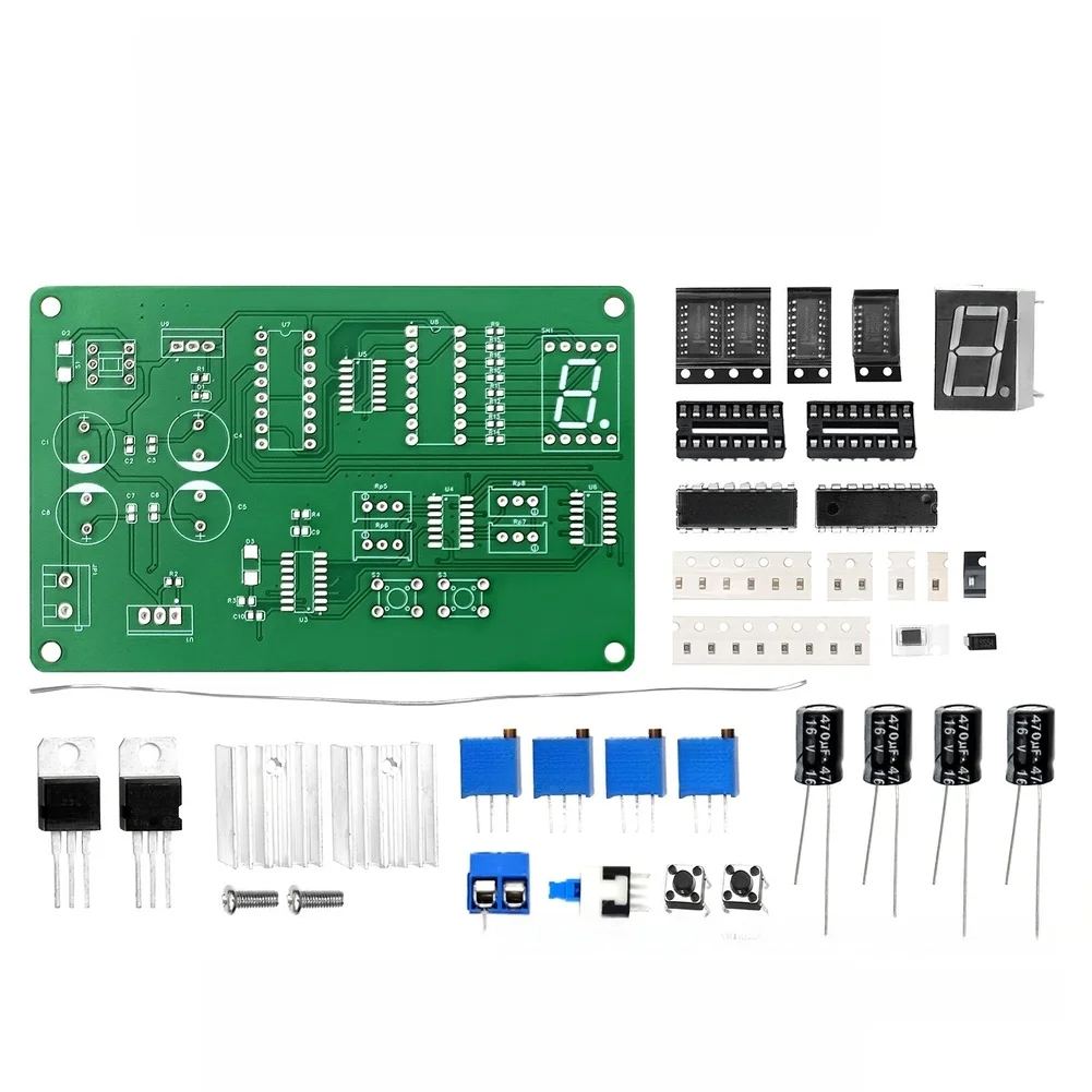 Digital DC Power Supply Repair Board LM317T LM7805 Soldering Practice DIY Fault Finding Training Tool For Electronics Beginners