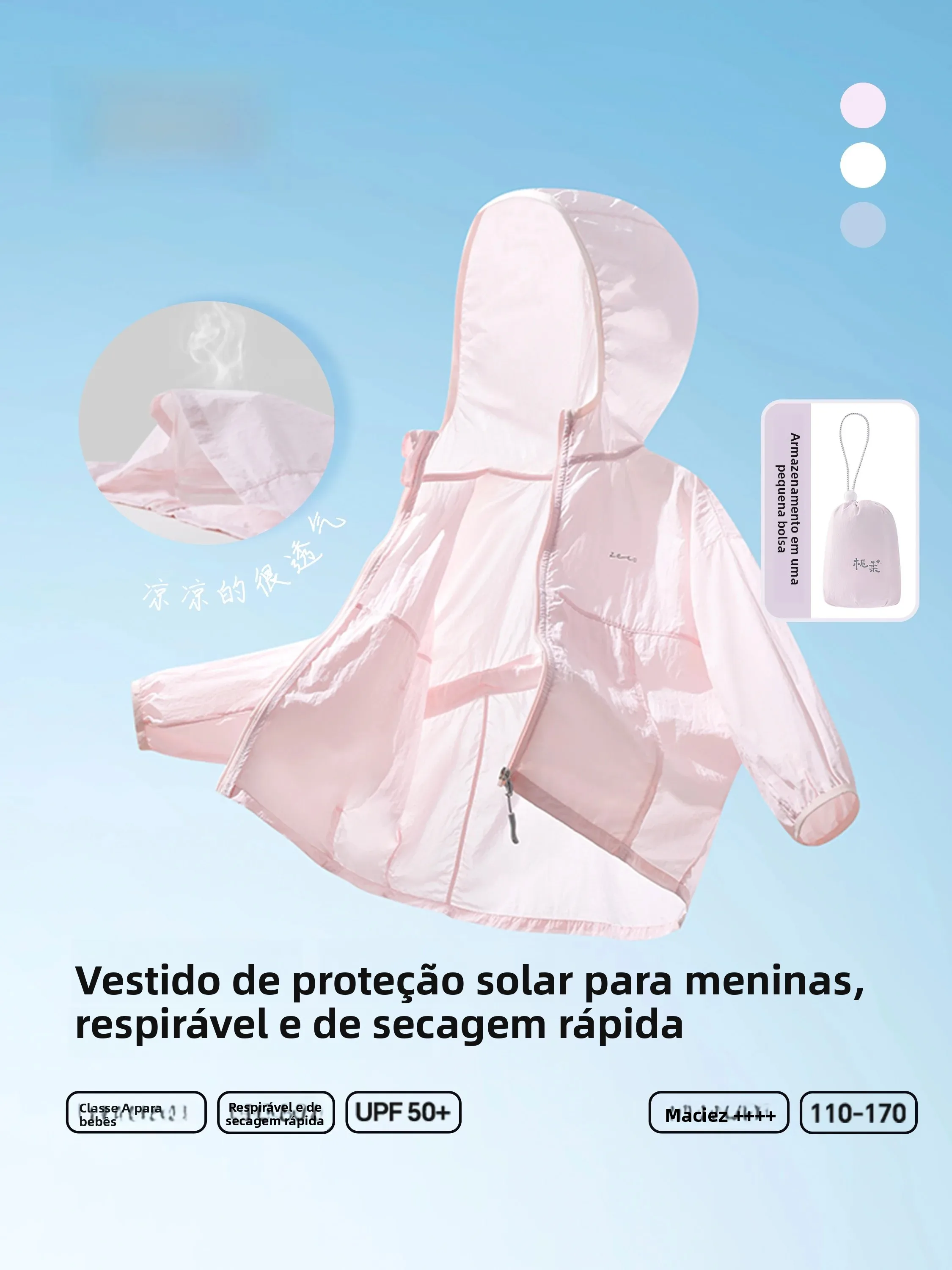 ropa-infantil-zirou-para-exteriores-ligera-de-secado-rapido-con-proteccion-uv-cuello-en-v-manga-larga-cierre-de-cremall