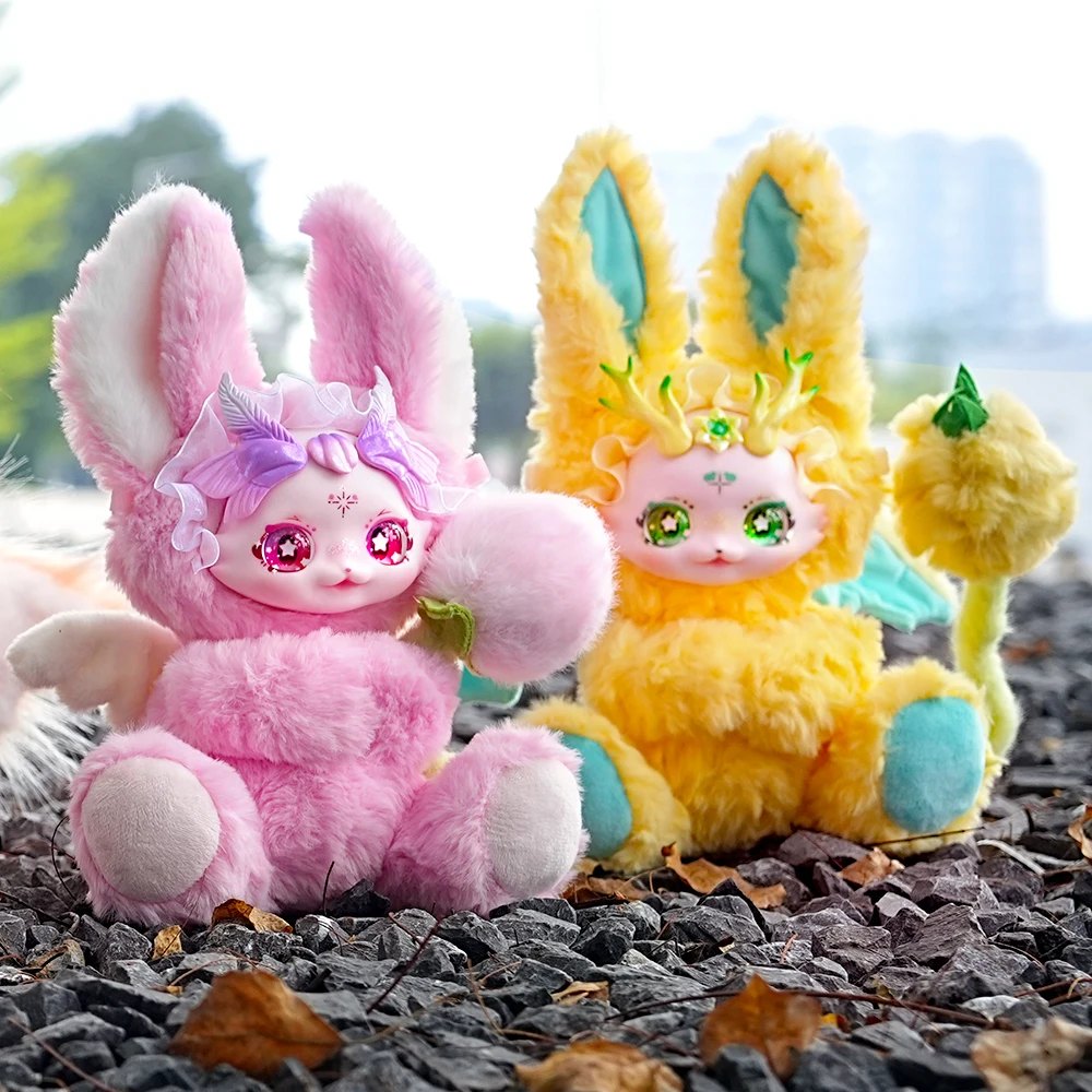 Blind Box Fruit Wonderland Dumia Maytree Pop 18 cm Skelet Leuke Collectible Kawaii Verrassende Doos Knuffel Figuur Kid Gift