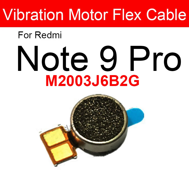 Motor Vibrator For Xiaomi Redmi Note 8 9 10 Pro 4G 5G Note 8T 9S 10T Vibration Motor Flex Cable Module For Redmi 8 8A 9 9T 9A 9C