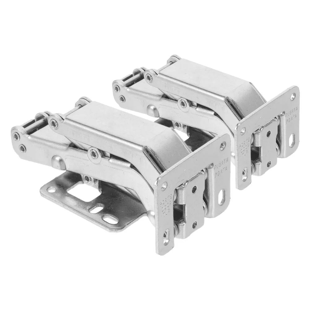 2Pcs Heavy-Duty Hinge Invisible Concealed Door Hinge System Dry Hanging Installation Fire Marble Door Hardware