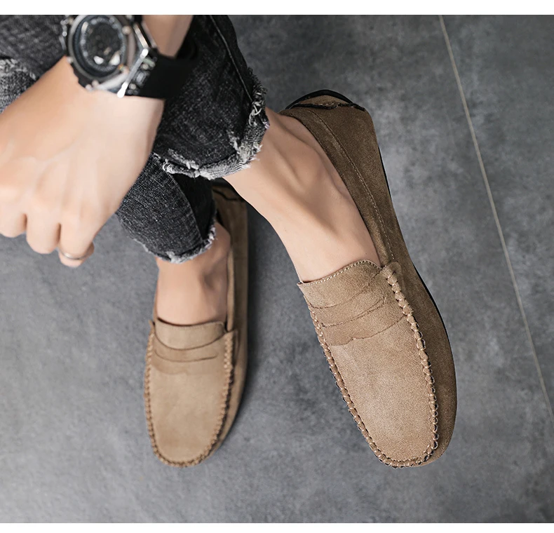 Männer Slipper Freizeit schuhe Boots schuhe Männer Turnschuhe neue Mode Fahr schuhe Walking Casual Loafers männliche Turnschuhe Schuhe – Detail 17