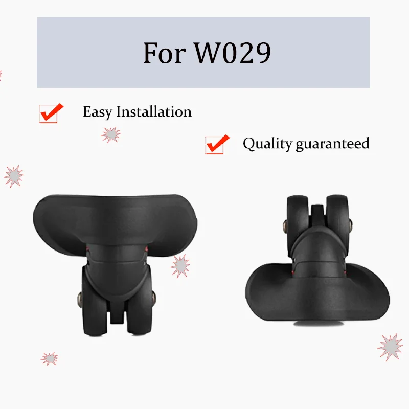 

For W029 Spinner Luggage Wheel Assembly – Heat-Resistant, Non-Slip Replacement Wheels For Cabin Luggage