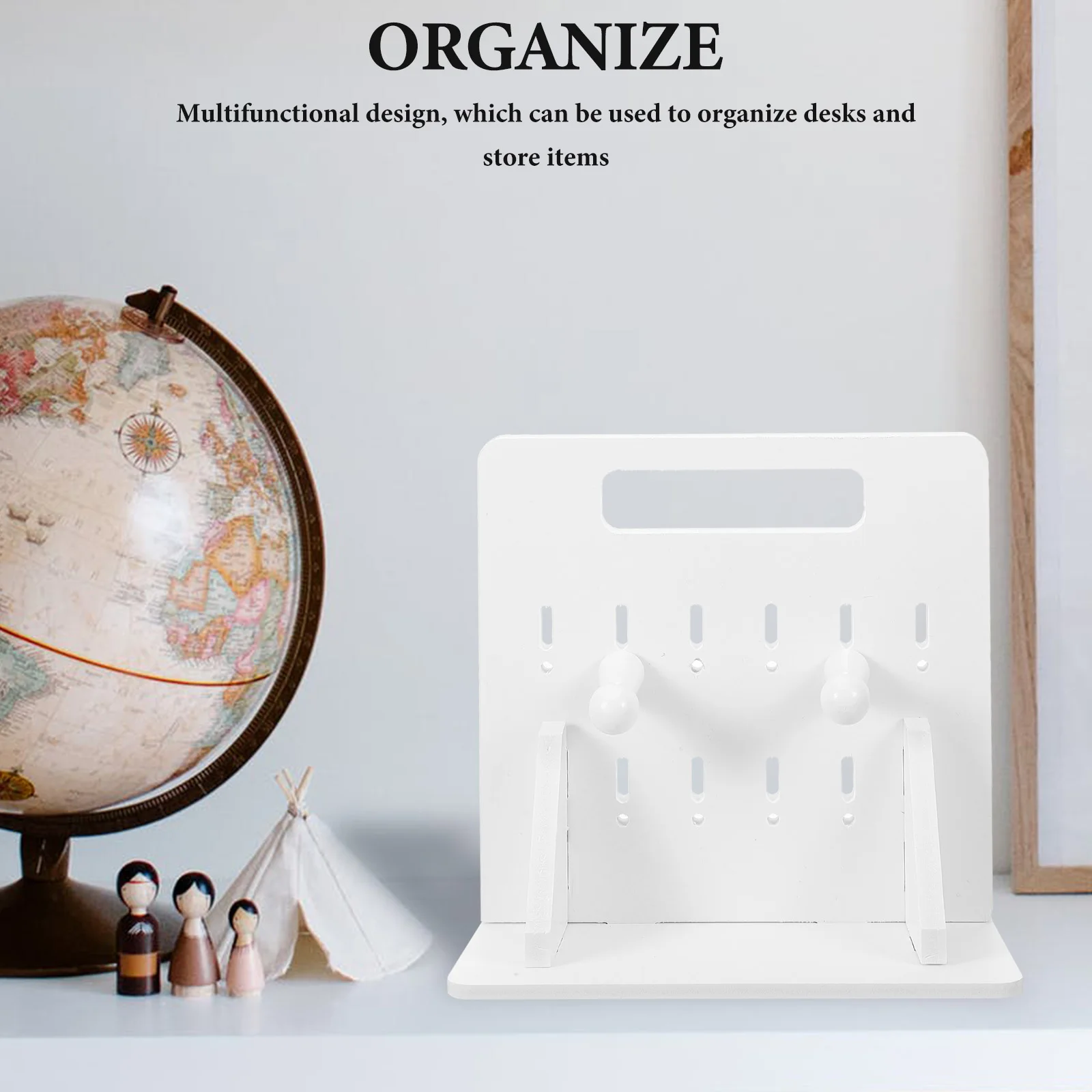 

Cream Shelf Student Storage Shelves for Peg Board Wood Plastic Pegboard Accessories