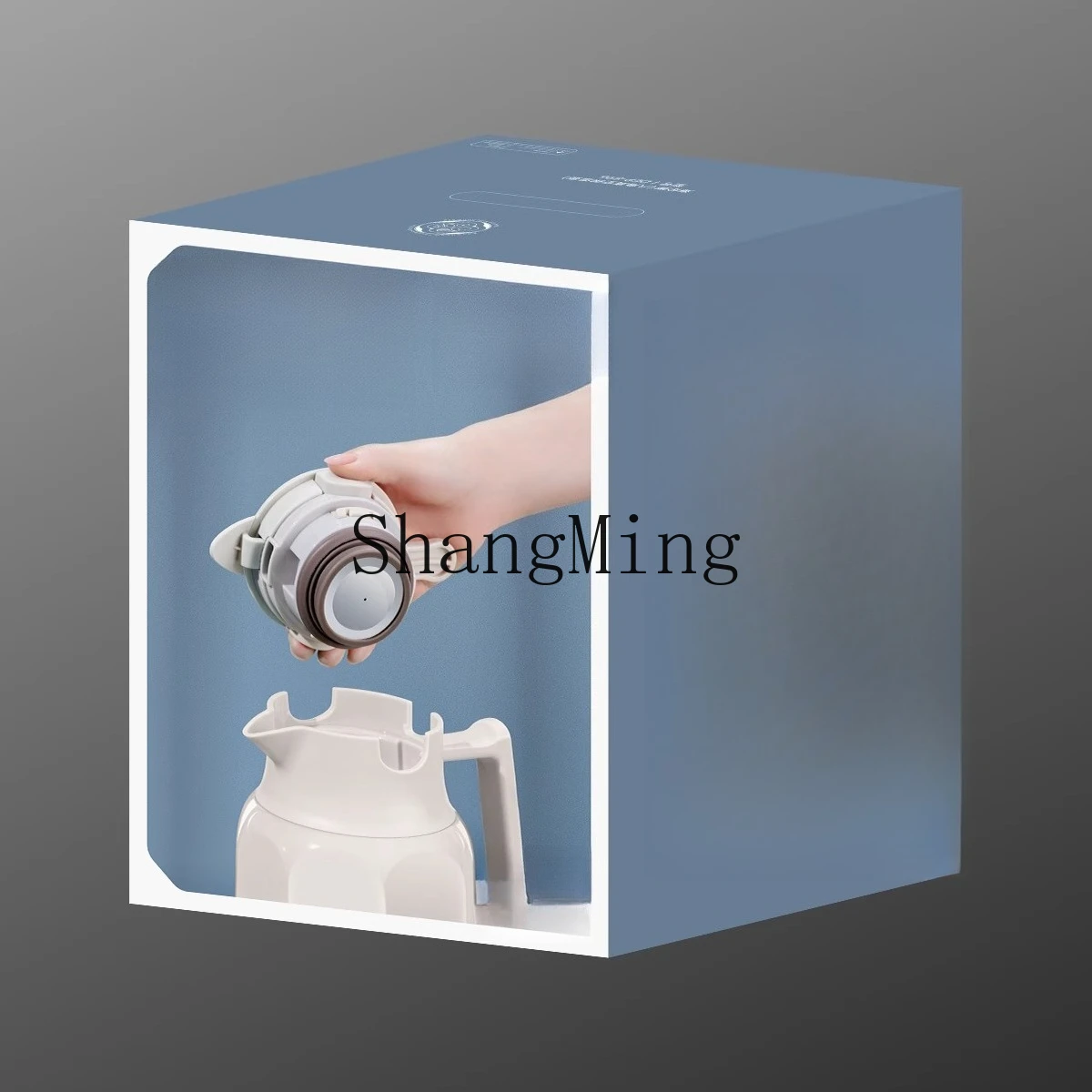 غلاية SM المتقدمة المنزلية ذات القيمة العالية المصنوعة من الفولاذ المقاوم للصدأ ذات سعة كبيرة وعاء عازل حراري متعدد الوظائف