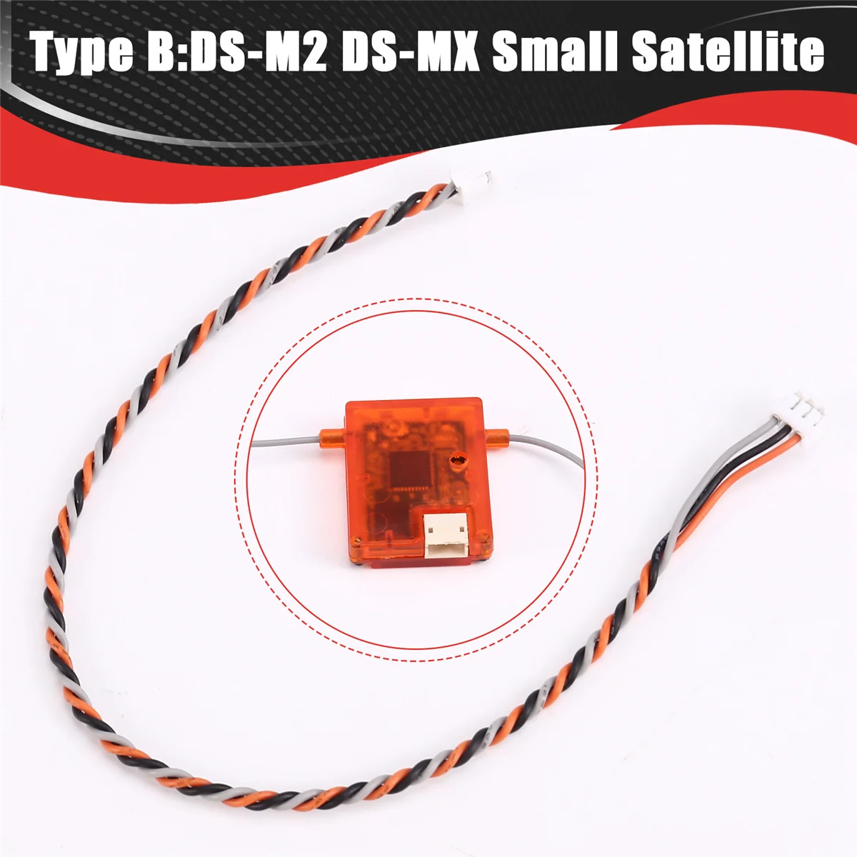 جهاز استقبال الأقمار الصناعية الفعال DS-M2 DS-MX لجهاز استقبال القمر الصناعي Spoketrum JR، B