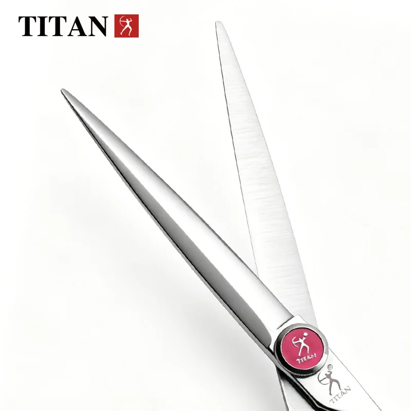 Titan Pet Tools Grooming Cut Scissors 7 Inch Japan Steel Scissors Dog Cat Shears