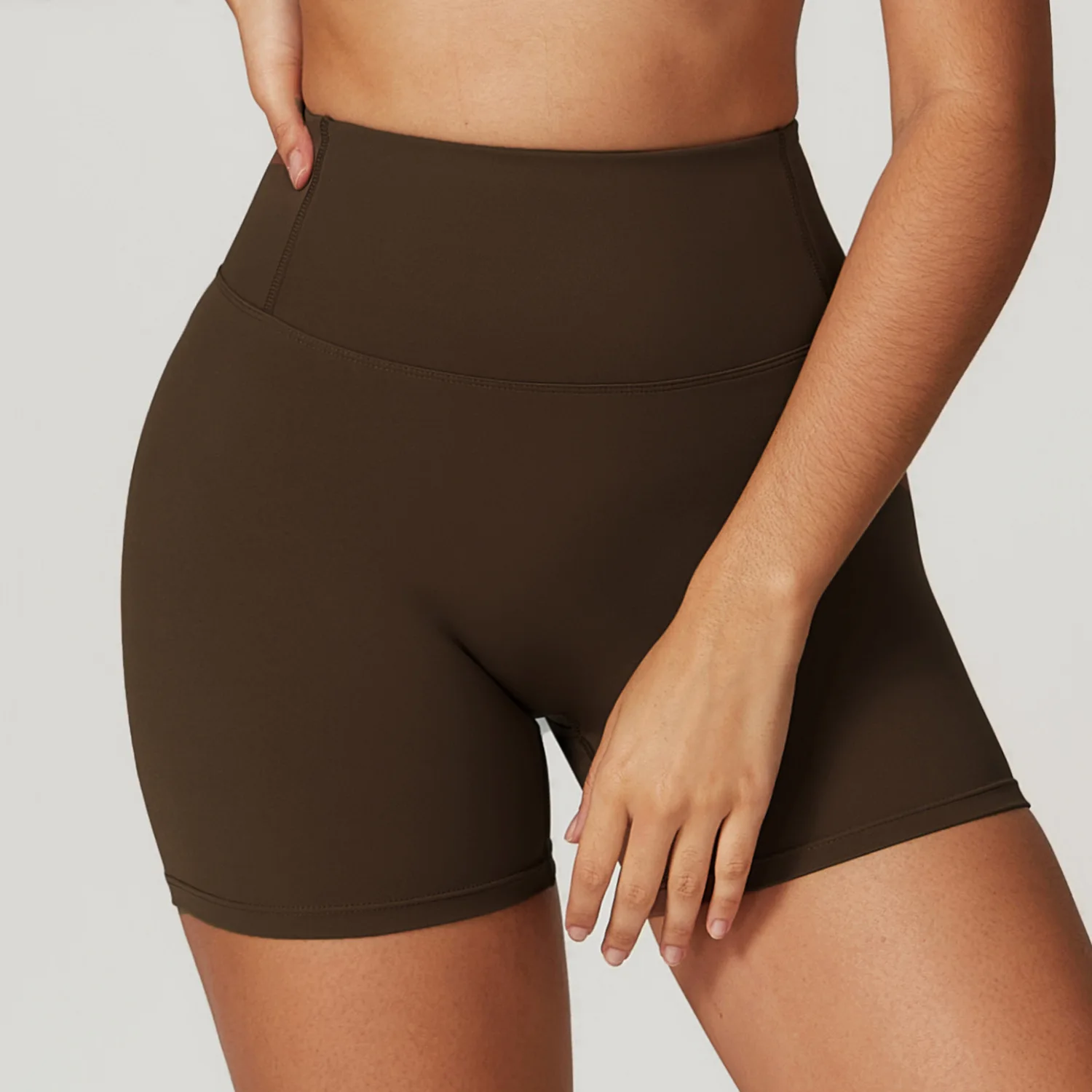 Impact Yoga Shorts High Waist Workout Shorts Fitness Lift Peach Butt Fitness Tights Gym Running Body Shaper Pants Cycling Shorts