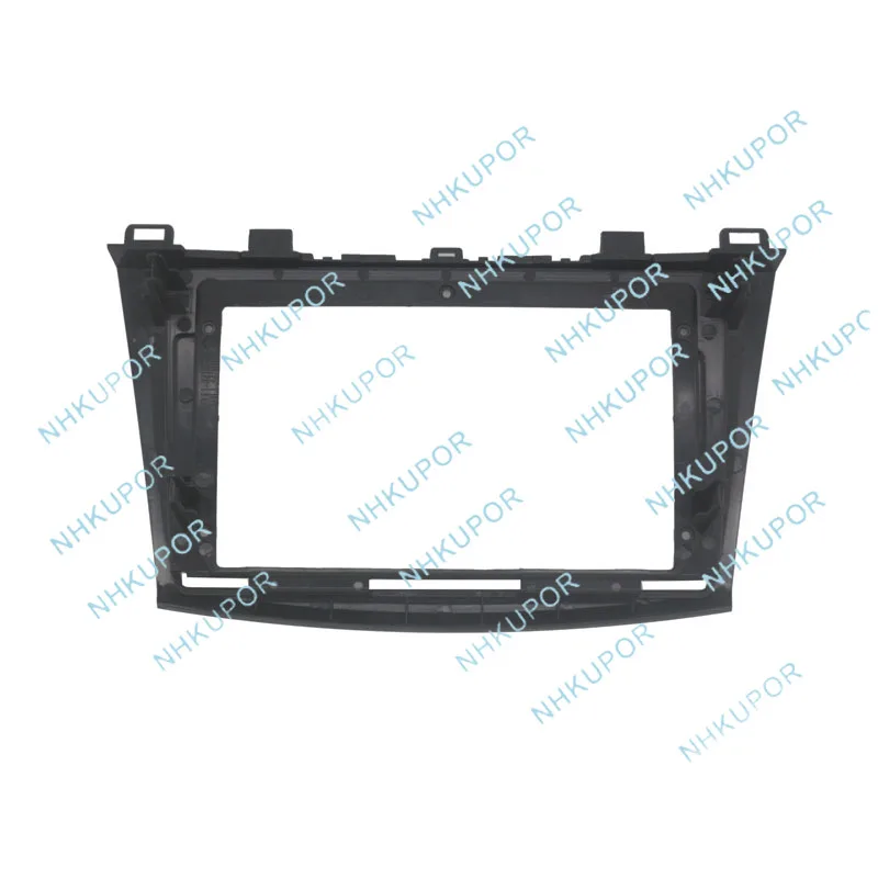 طقم إطارات ستيريو تلقائي لمازدا 3 Axela 2009 2010 2011 2012 2013 راديو السيارة تثبيت لوحة القيادة فآسيا جبل الحافة غطاء #4