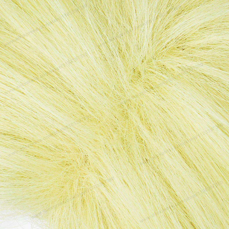 Peluca de Cosplay de Anime Tamaki Suoh, cabello de hombre corto amarillo brillante, pelucas sintéticas resistentes al calor, 30cm