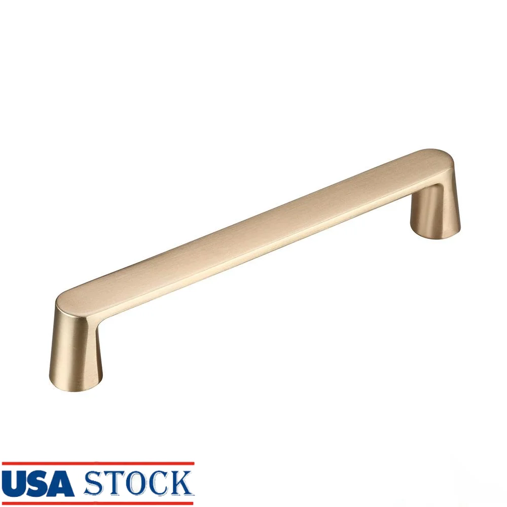 Brushed Gold Cabinet Pulls 10 Pack Kitchen Handles 8.5