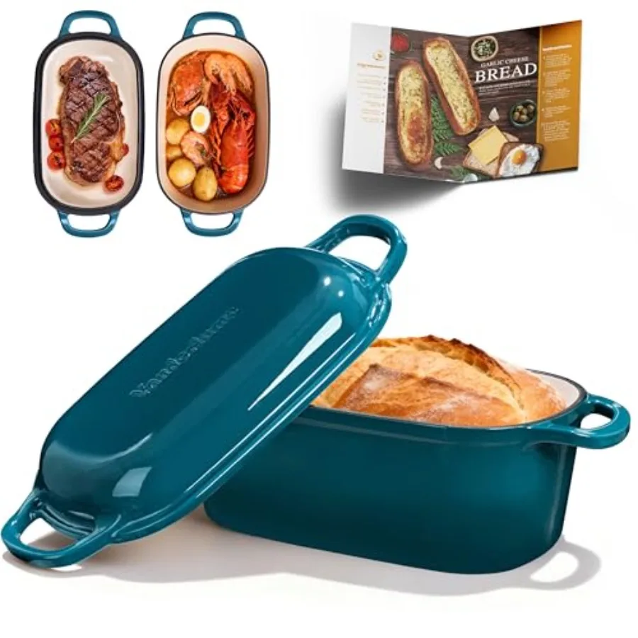 4.6-Quart Oval Dutc…