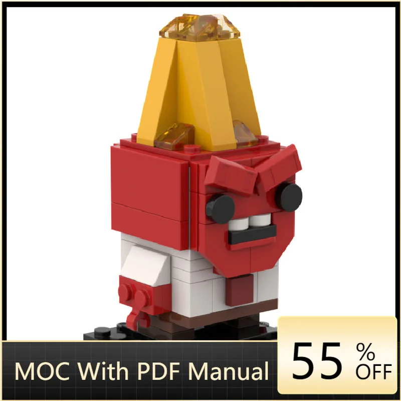 

81 PCS MOC Famous Movie Character Anger Brickheadz Model Building Blocks DIY Assembly Bricks Toys For Kid Adults Christmas Gifts