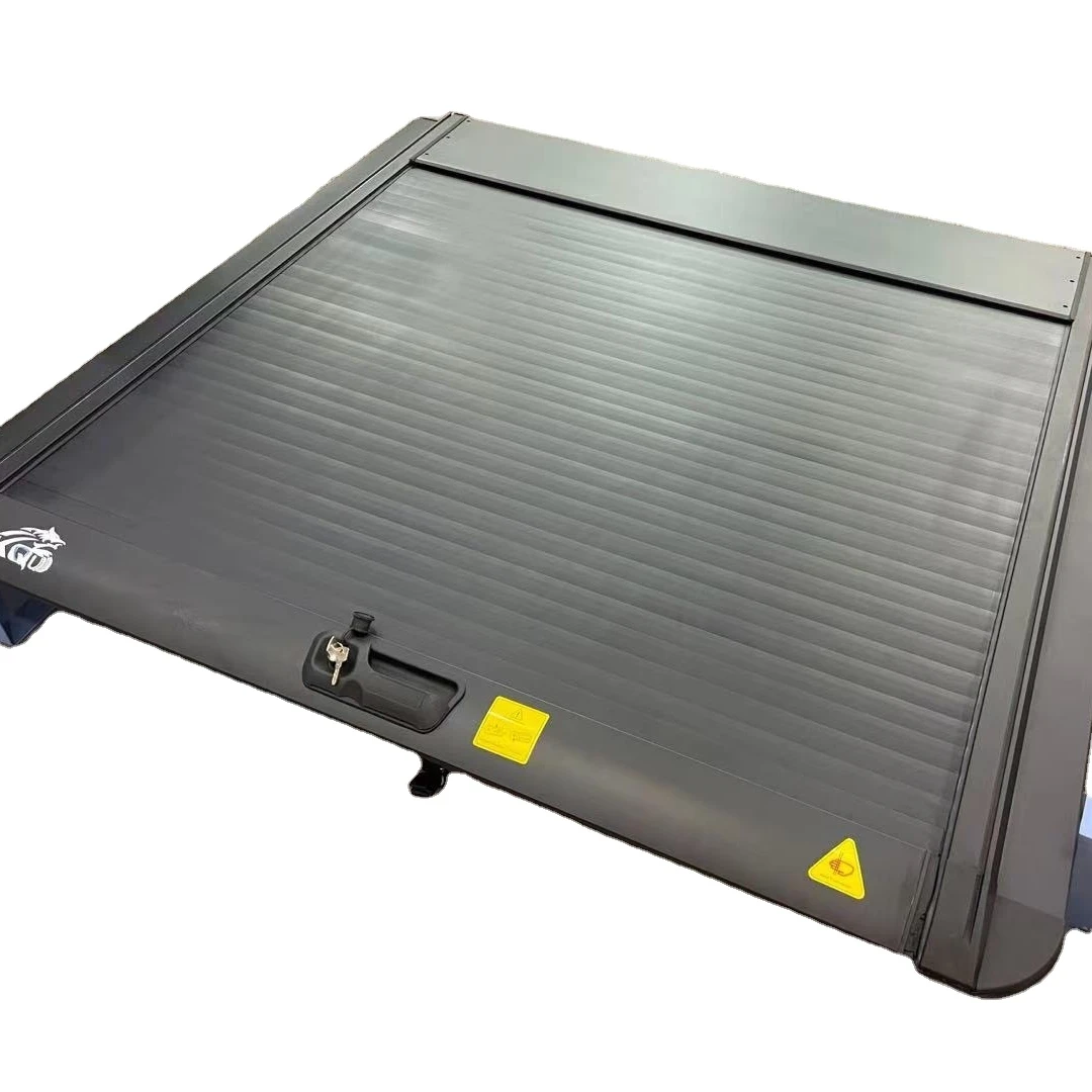 

Waterproof Aluminum Truck Shutter Cover Retractable Tonneau Cover Manual Pickup Bed Cover for Hilux Revo