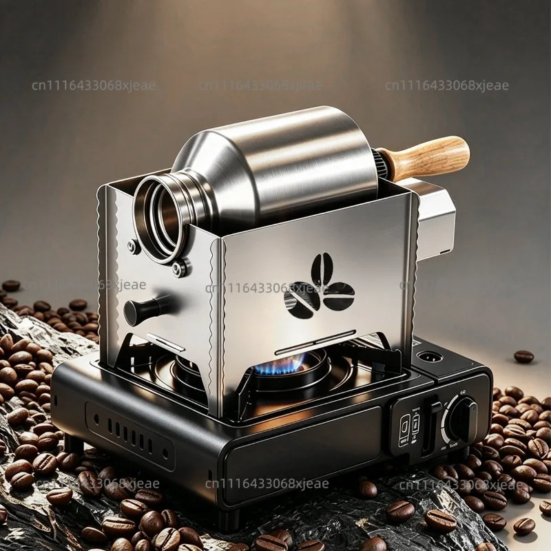 Coffee Bean Roaster Direct Fire Fried Bean Stew Pot Home Commercial Bean Roaster