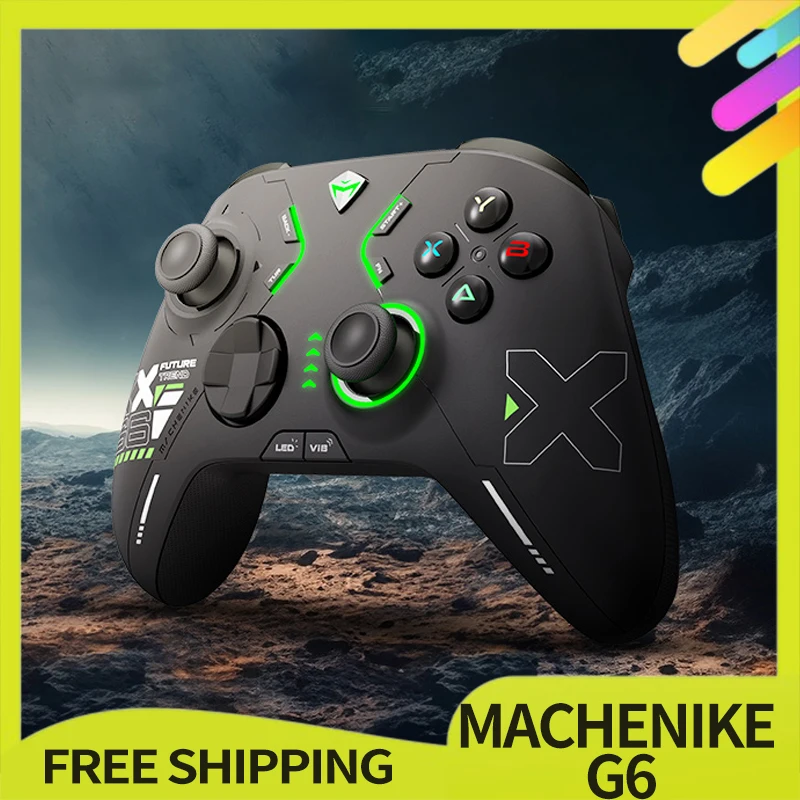 

Mache Nike G6 V2 Gamepad Tri-Mode Wireless Bluetooth Hall Linear Trigger Customized Controller For Pc Xbox Switch Computer Gifts