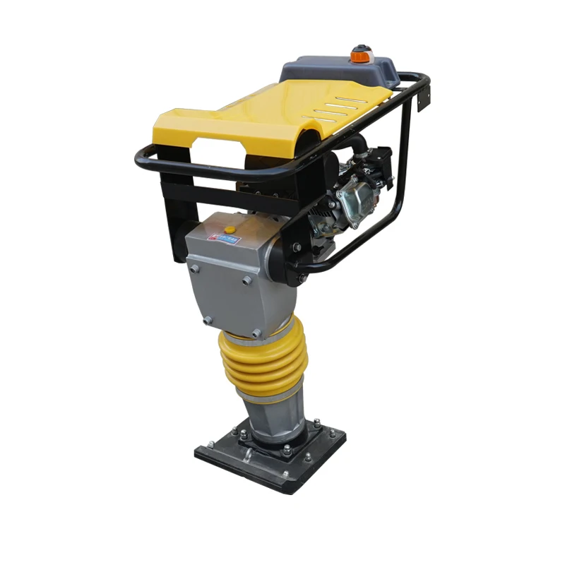 Compattatore jack di salto per macchina costipatrice con componente centrale motore