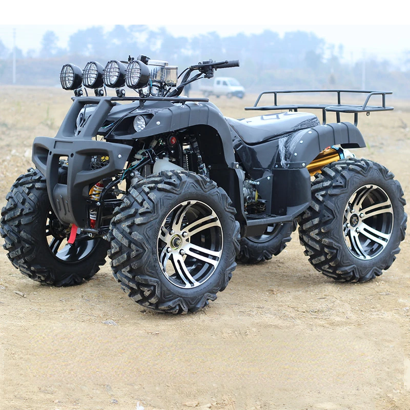 ATV Four-Wheel Scrambling Motorcycle Adult Zongshen Double Gasoline All Terrain Mountain Four-Wheel Drive ATV