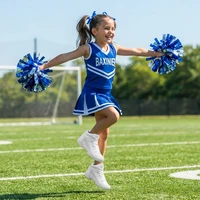 BAXINIER Girls White High Top Cheerleading Shoes for Youth in Cheer Competition Training Dance and Tennis Lightweight Kids Sneak 8