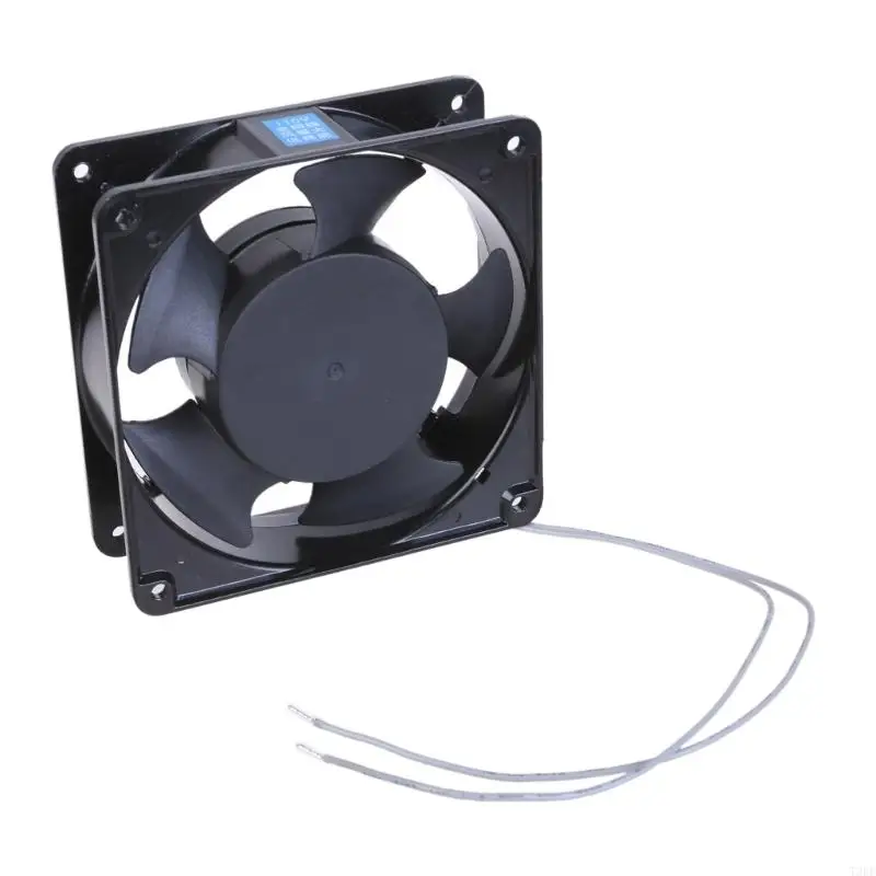 T3EE 12038 120mmx38mm 2600rpm High Brushless Ball Bearing Cooling Fan AC110-120V 50/60Hz 2600rpm For PC Desktop