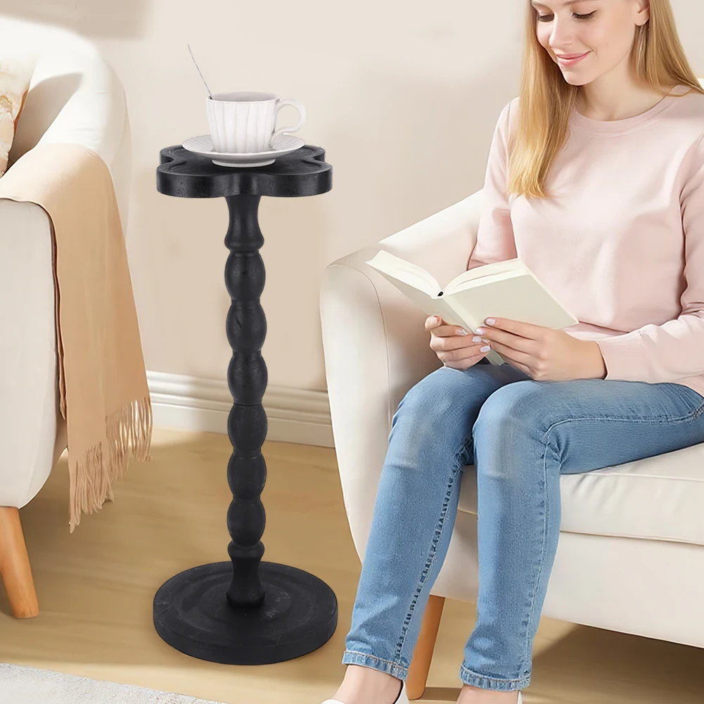 

Side Table Small Corner Table Portable Couch Side Table for Coffee Drink Snack Living Room
