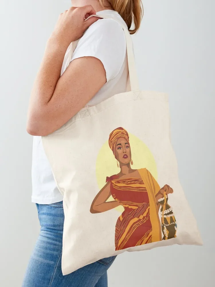 

Somali Woman Tote Bag shopper bag women canvas canvas bags eco bag folding shopping trolley