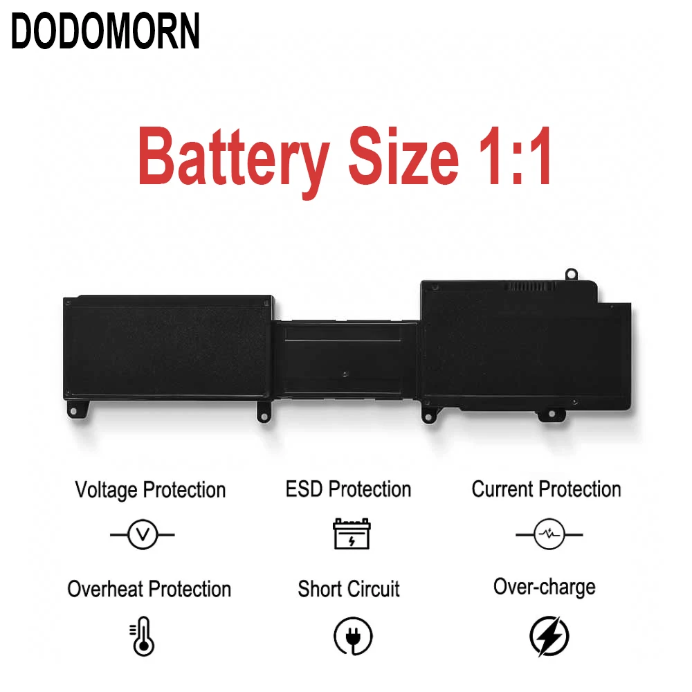 DODOMORN Fast Delivery New 2NJNF Battery For Dell Inspiron 14z-5423 15z-5523 Ultrabook 8JVDG T41M0 TPMCF P35G P26F 11.1V 44WH