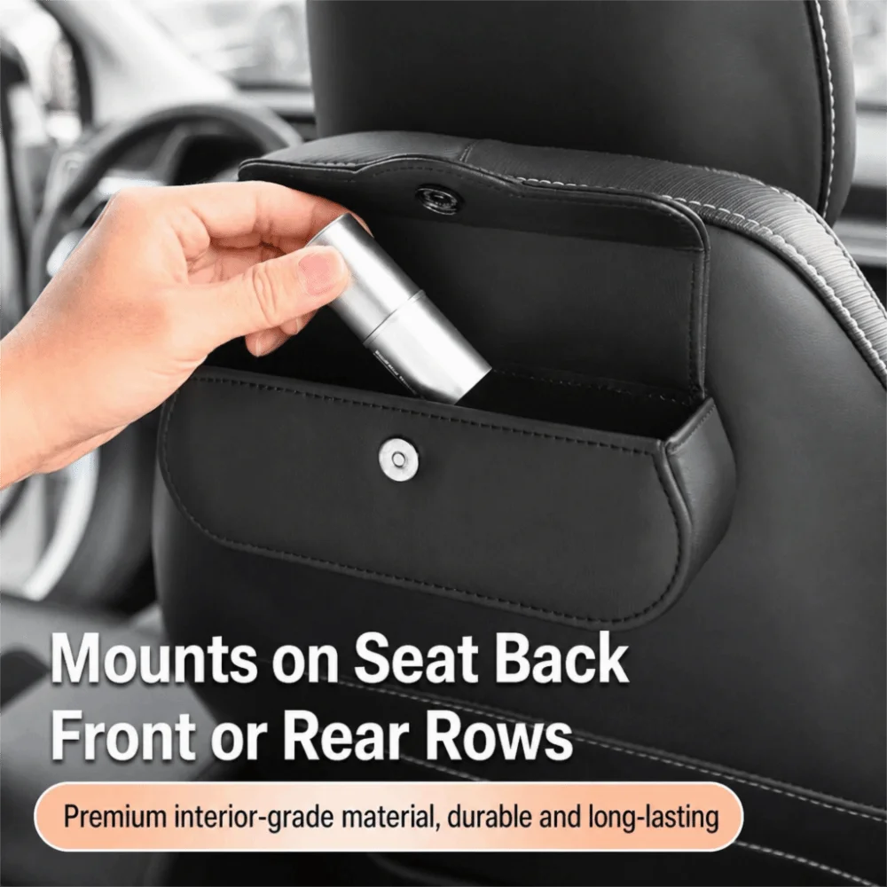 Multicolor Car Glasses Case Sun Visor Install Wear-Resistant Sunglasses Protective Box Protective Headrest Install